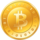 Bitcoin crypto-currency logo