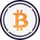 Wrapped BTC stablecoin crypto-currency logo