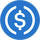 USD Coin crypto-currency logo